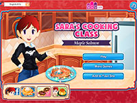 Игра Кухня Сары: лосось Игра Кухня Сары: лосось